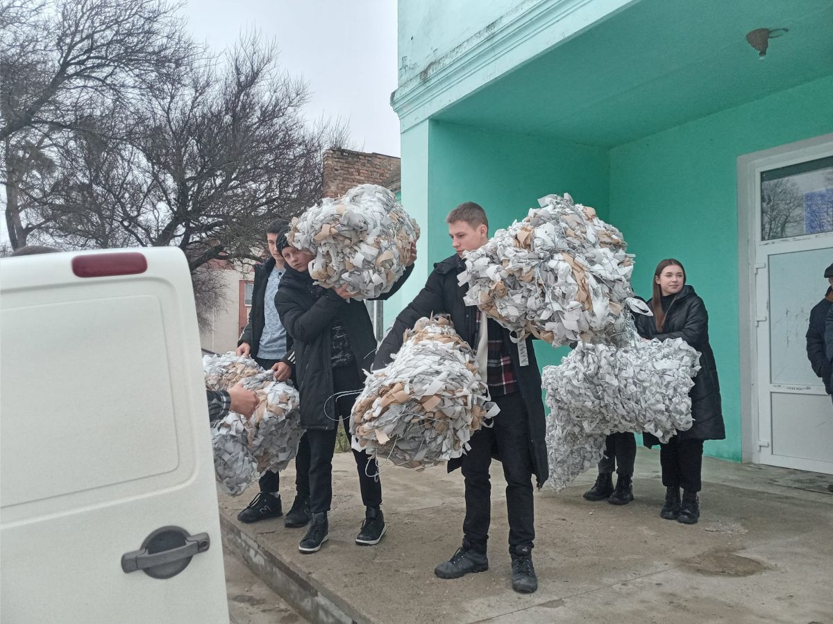 Маскувальні сітки для наших захисників України.